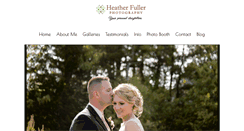 Desktop Screenshot of heatherfullerphotography.com